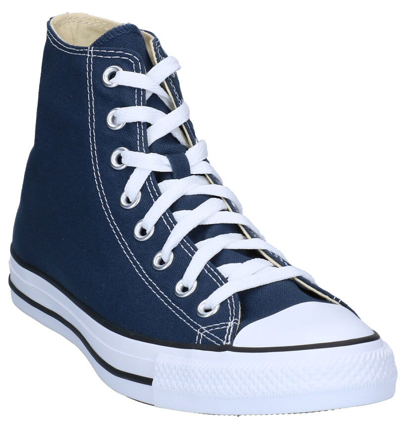 Converse Chuck Taylor All Star Hi Zwarte Sneakers voor dames, heren (361446)