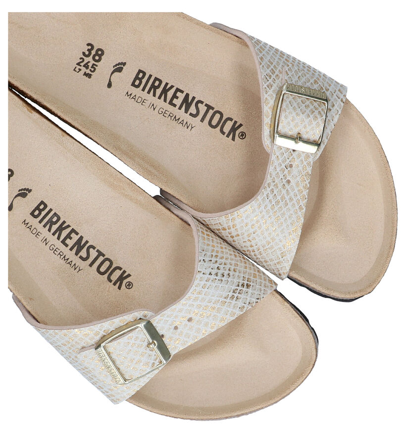 Birkenstock Madrid Zwarte Slippers voor dames (302977)