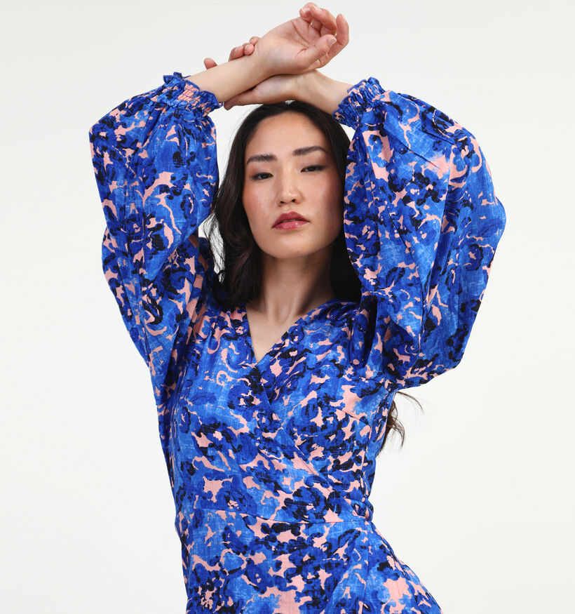 Vila Elena Ira Robe ligna A en Bleu pour femmes (332082)