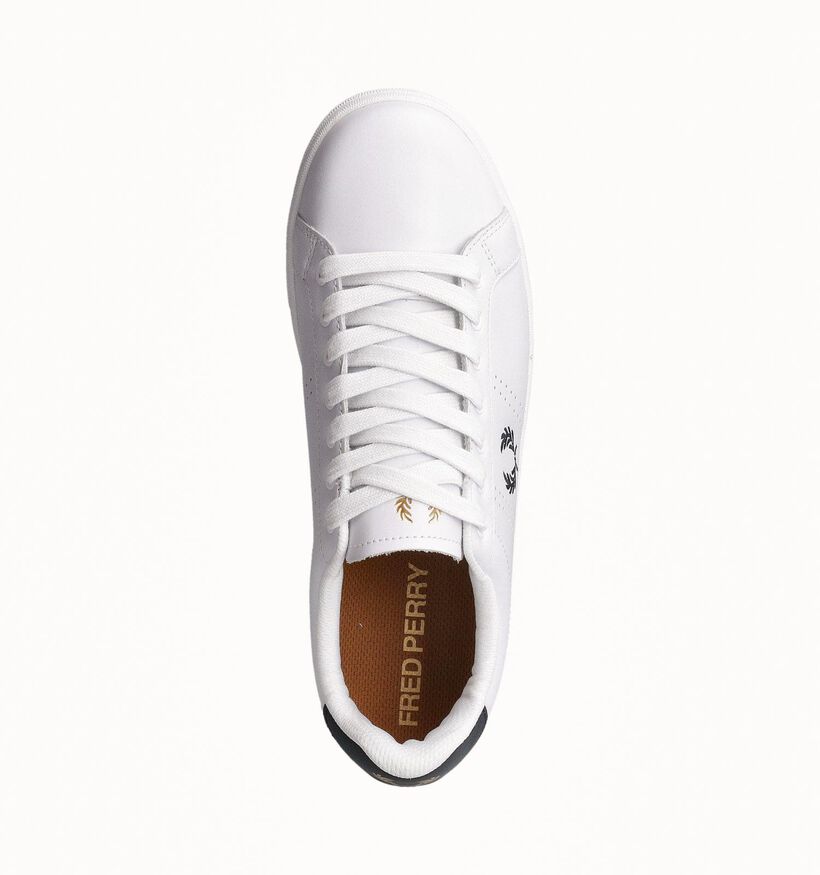 Fred Perry Chaussures à lacets en Blanc pour hommes (358614) - pour semelles orthopédiques