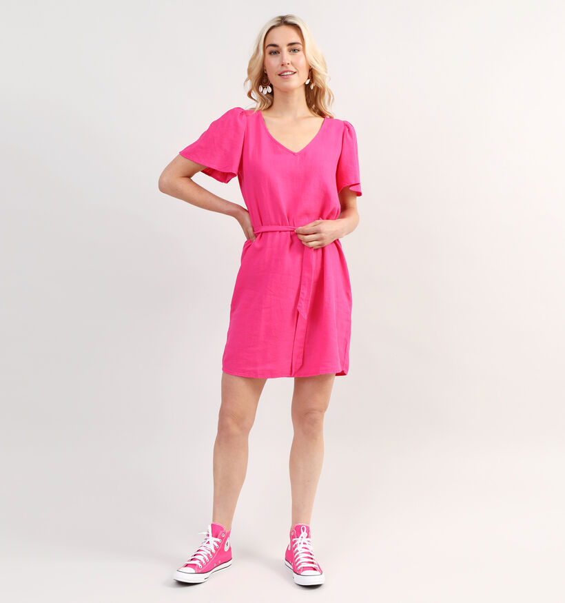 JDY Say Fuchsia Korte jurk voor dames (337602)