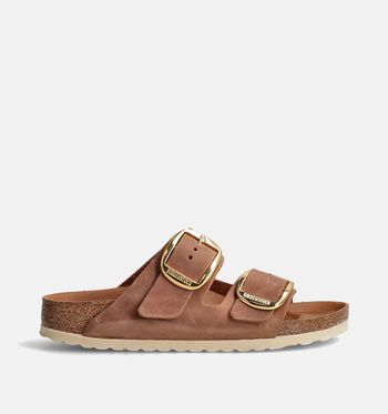 Slippers cognac