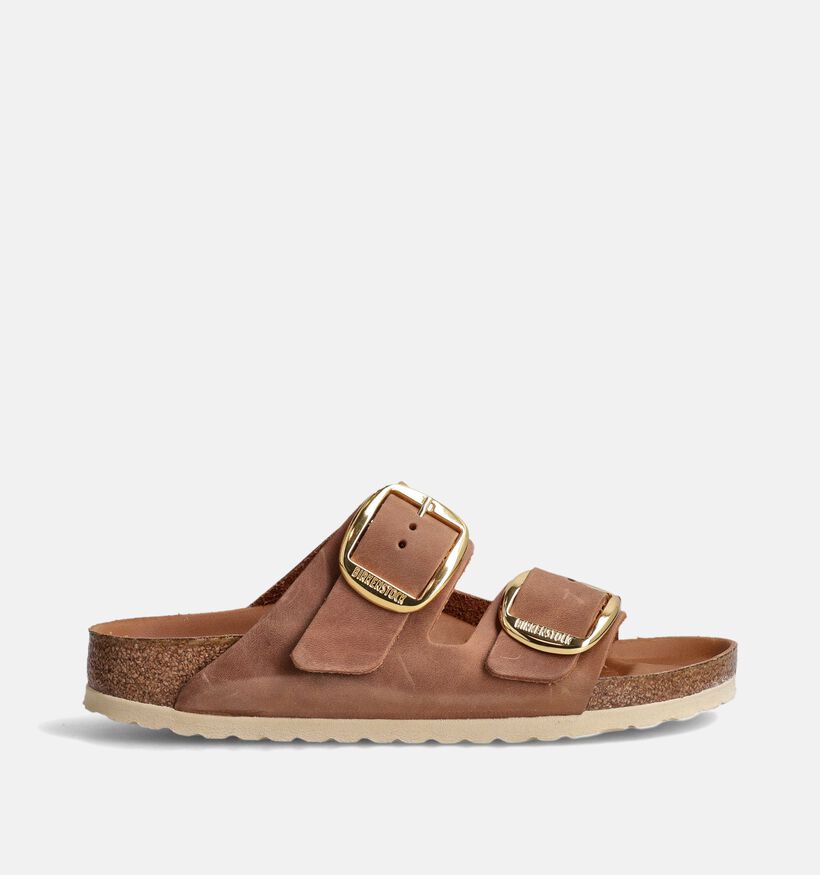 Birkenstock Arizona Big Buckle Cognac Slippers voor dames (357605)