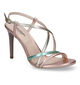 NeroGiardini Sandales à talons en Or rose en cuir (307522)