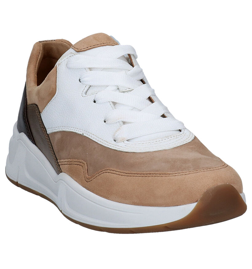 Gabor OptiFit Beige Veterschoenen in leer (282392)