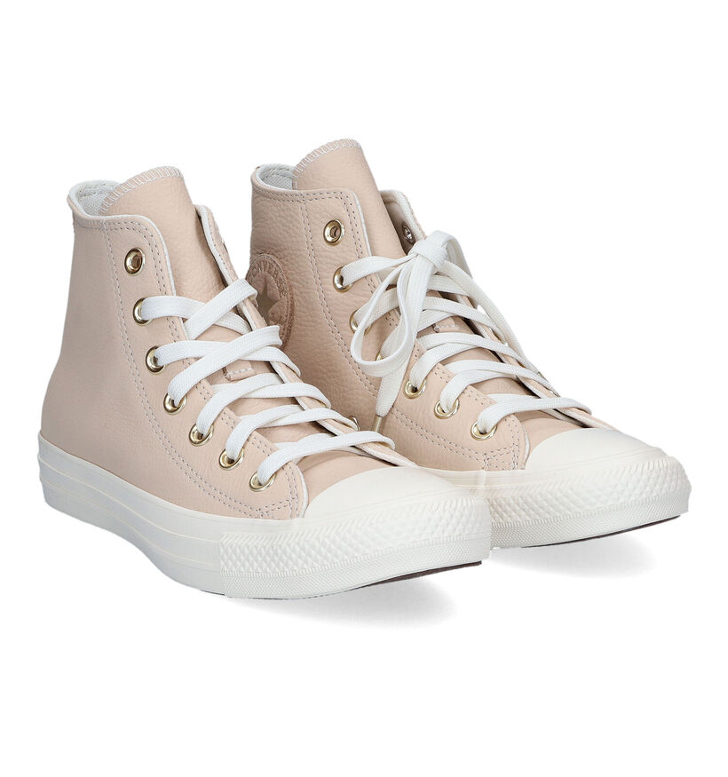 Converse CT All Star Beige Hoge Sneakers voor dames (312275)