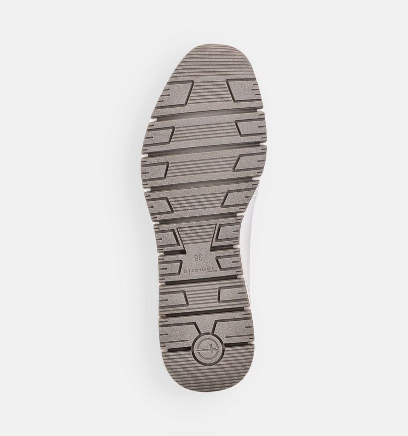 Tamaris Witte Loafers voor dames (367677) - geschikt voor steunzolen
