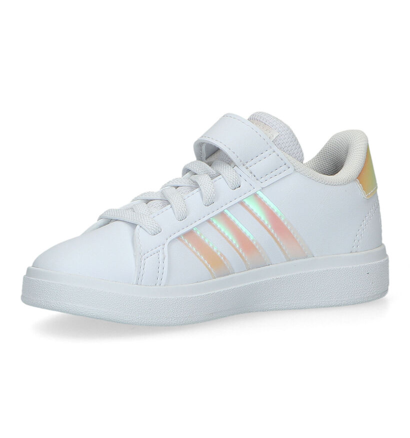 adidas Grand Court 2.0 EL Witte Sneakers voor meisjes (324671)