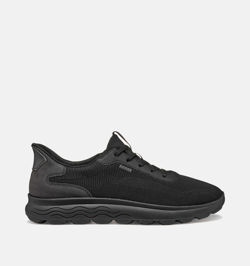 Geox Spherica Plus Chaussures à lacets en Noir pour hommes (351635) - pour semelles orthopédiques