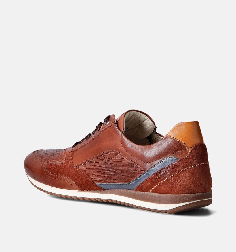 Pikolinos Liverpool Cognac Veterschoenen voor heren (355440) - geschikt voor steunzolen