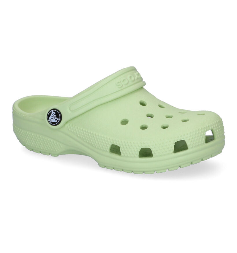 Crocs Classic Clog Zwarte Slippers in kunststof (307770)