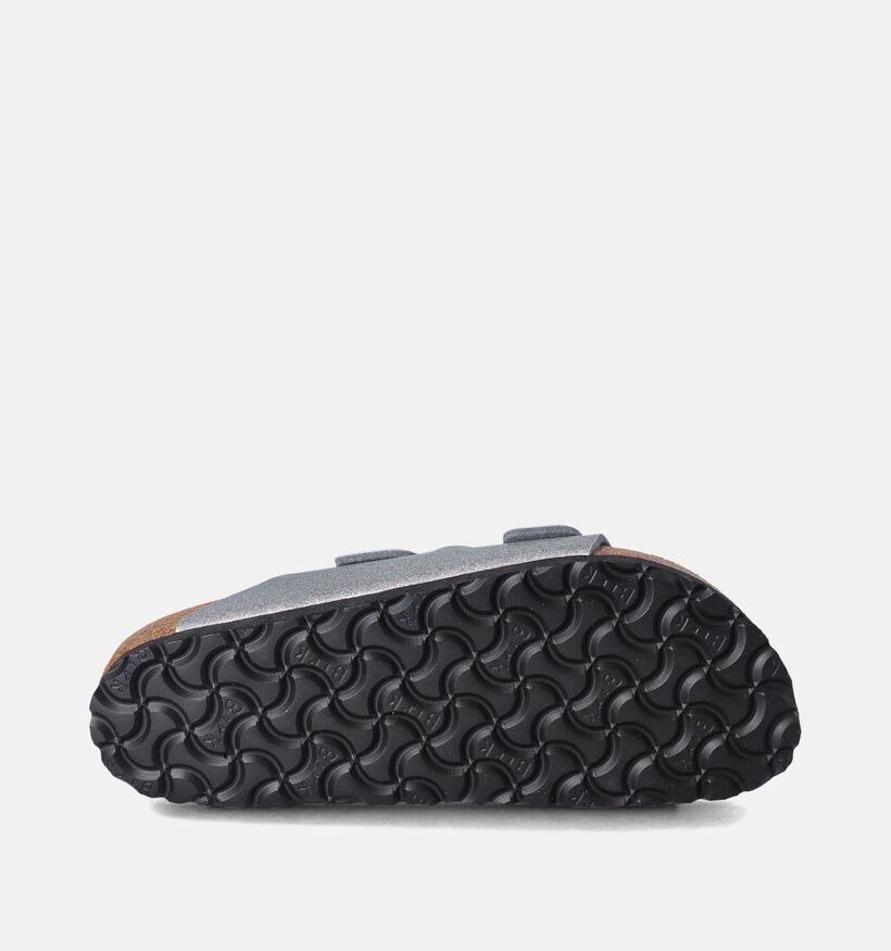 Birkenstock Arizona Zilveren Slippers voor meisjes (352239)