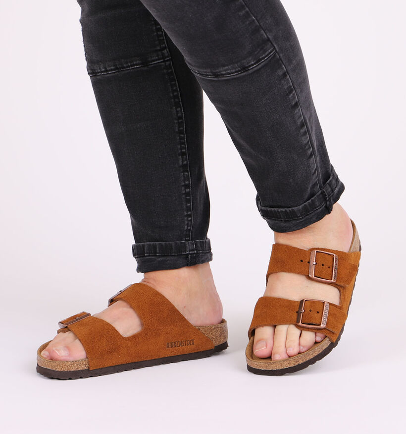 Birkenstock Arizona Nu-pieds en Marron pour femmes (330659)
