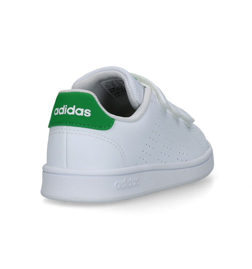 adidas Advantage CF Witte Sneakers voor jongens, meisjes (326883)