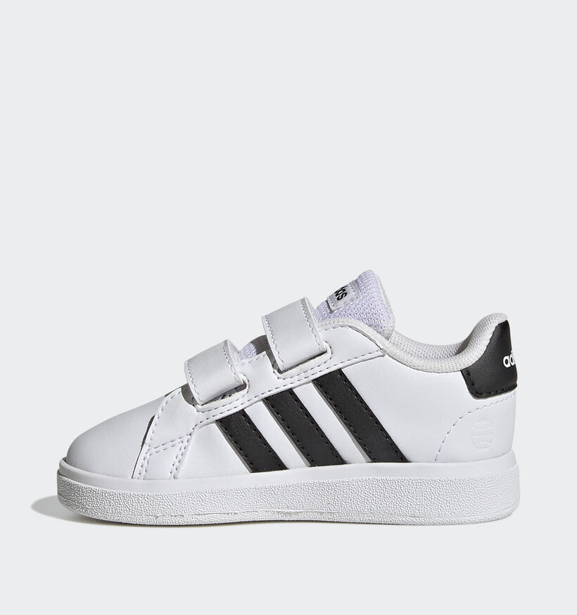 adidas Grand Court 2.0 Witte Sneakers voor jongens, meisjes (352951)