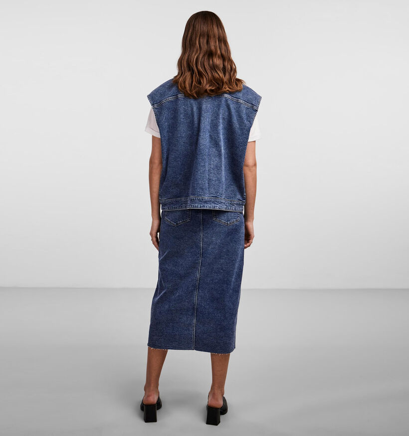 Pieces Jessie Veste en jeans en Bleu pour femmes (335156)