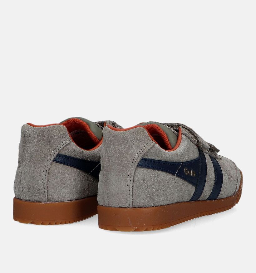 Gola Harrier Strap Baskets en Bleu pour filles, garçons (335822)