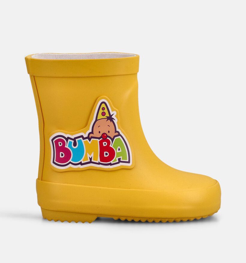 Bumba Bottes de pluie en Jaune pour filles, gar&ccedil;ons (374858) - pour semelles orthop&eacute;diques