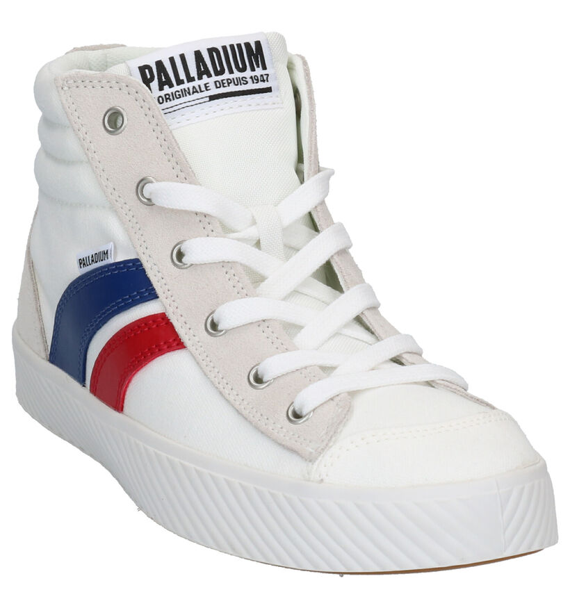 Palladium Pallaphoenix Witte Sneakers in stof (267410)