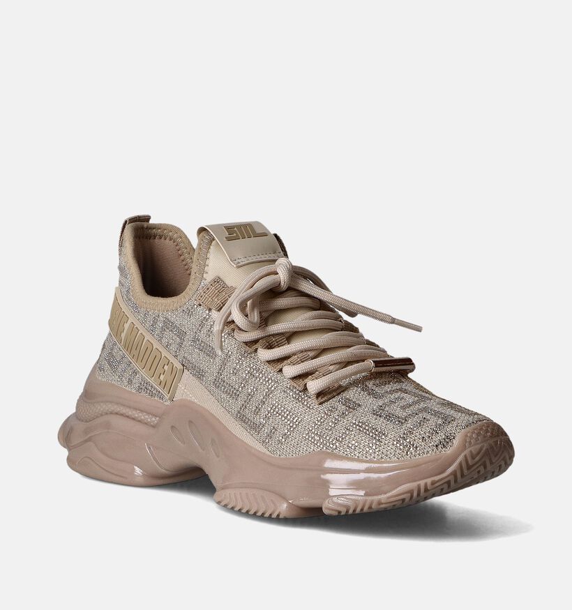 Steve Madden Maxout Baskets en Or pour femmes (353586)