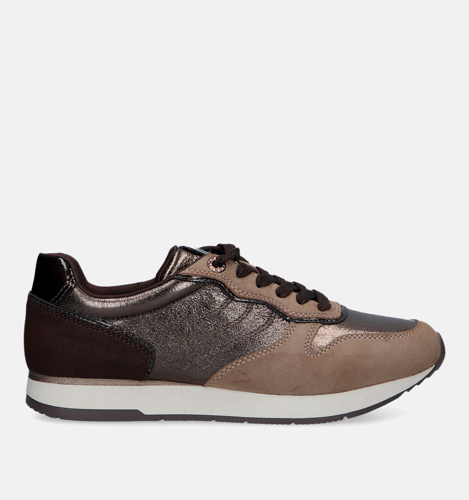 Tamaris sneakers bruin shop