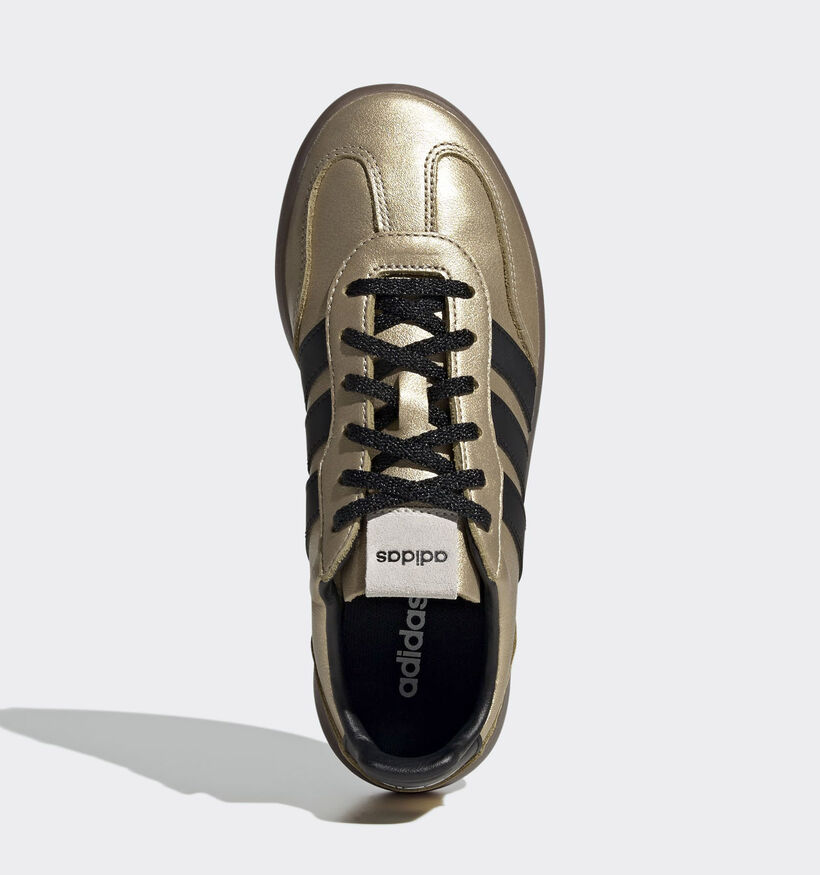 adidas Barreda Decode Lux Baskets en Or/Noir pour femmes (365394) - pour semelles orthopédiques