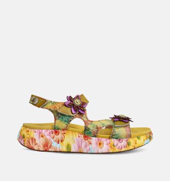 Laura Vita Sandales Jaune