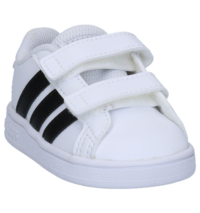 adidas Grand Court Witte Sneakers in kunstleer (307964)