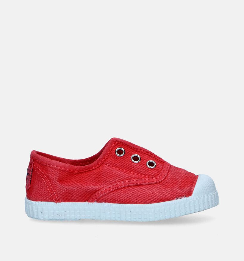 Cienta Slip-ons en Rouge pour filles, garçons (340021) - pour semelles orthopédiques