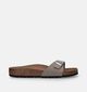 Birkenstock Madrid Synthetics Nu-pieds en Taupe pour femmes (339543)