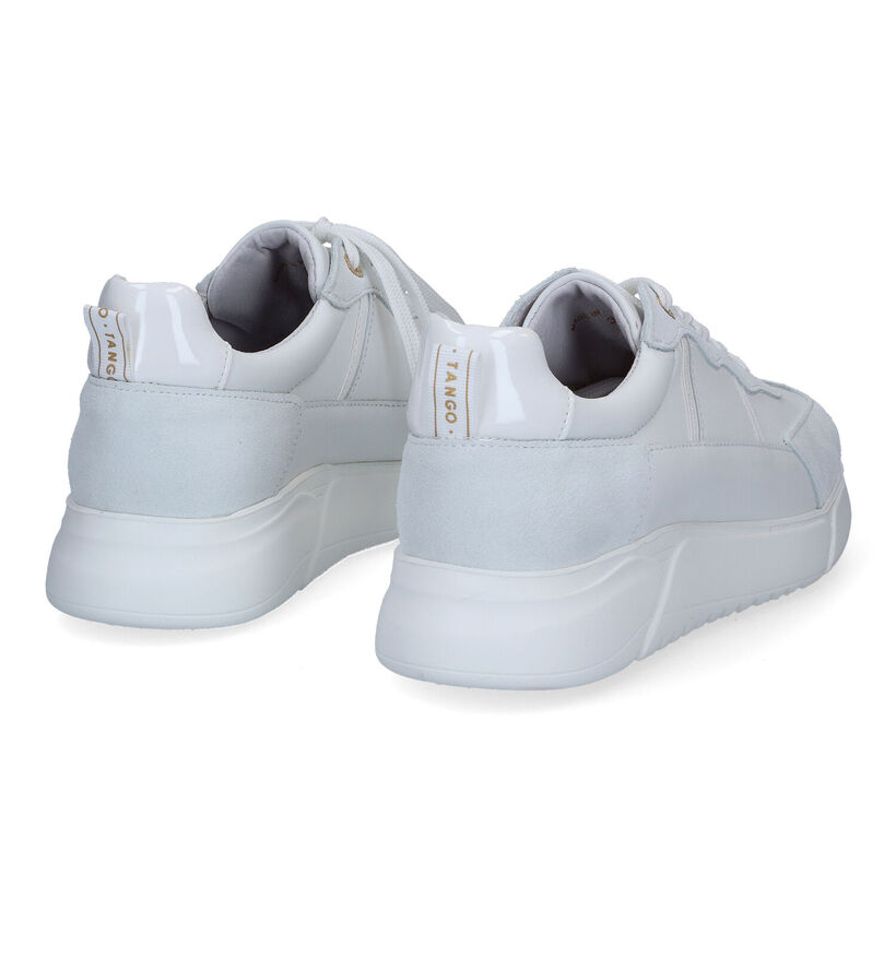 Tango Yasmine Witte Sneakers in leer (310007)
