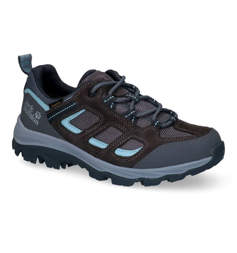 Jack Wolfskin Vojo 3 Texapore Grijze Wandelschoenen voor dames (302173) - geschikt voor steunzolen