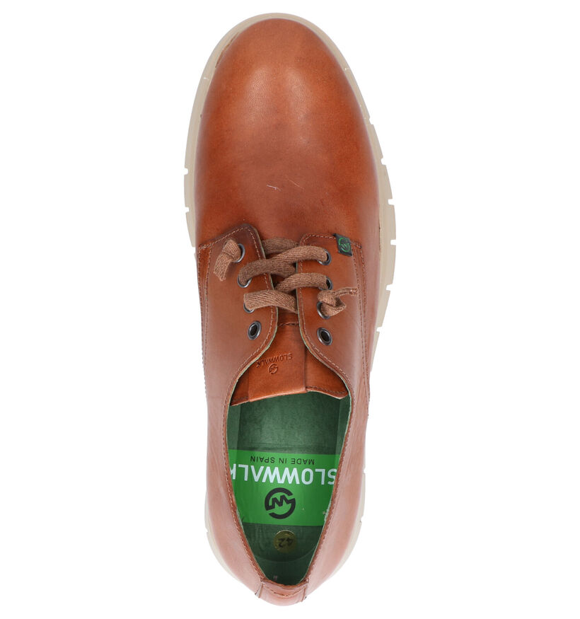 Slowwalk Chaussures basses en Cognac en cuir (275054)