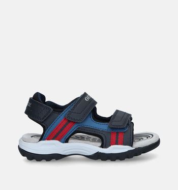 Geox Respira Sandalen Zwart/Blauw