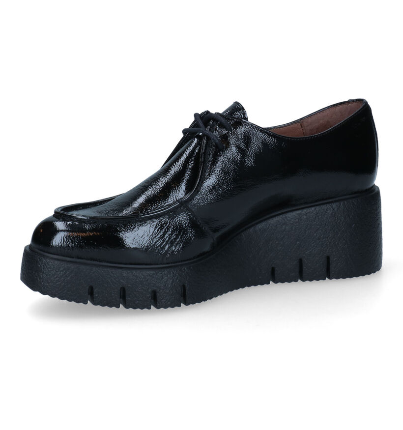 Wonders Chaussures à lacets en Noir pour femmes (317246)