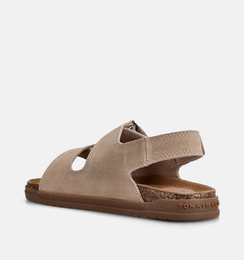 Tommy Hilfiger Suede Sandales en Beige pour filles (368681)