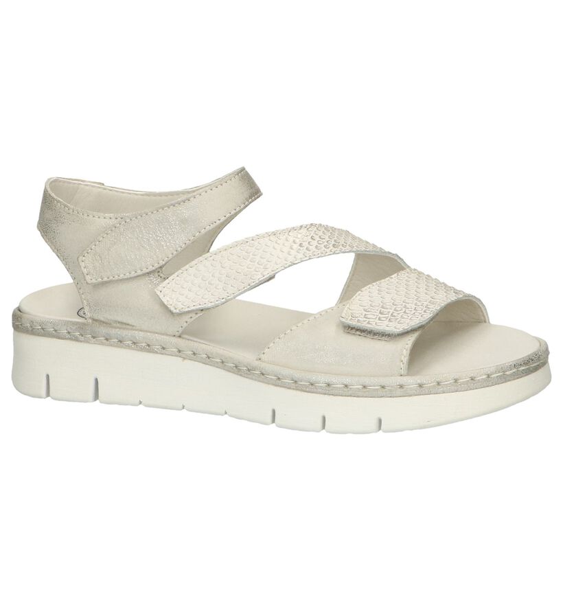 Zilveren Sandalen Brako Anatomics in leer (249014)