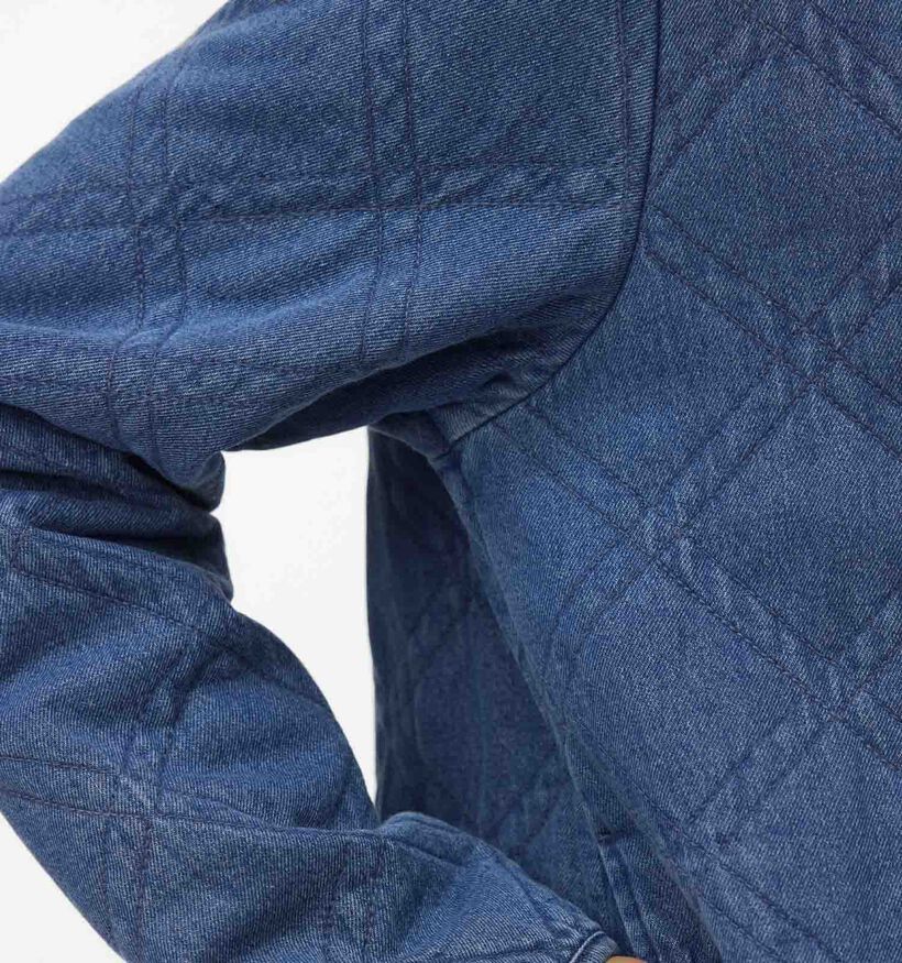 Vero Moda Era Quilted Denim Manteau en Bleu pour femmes (367159)