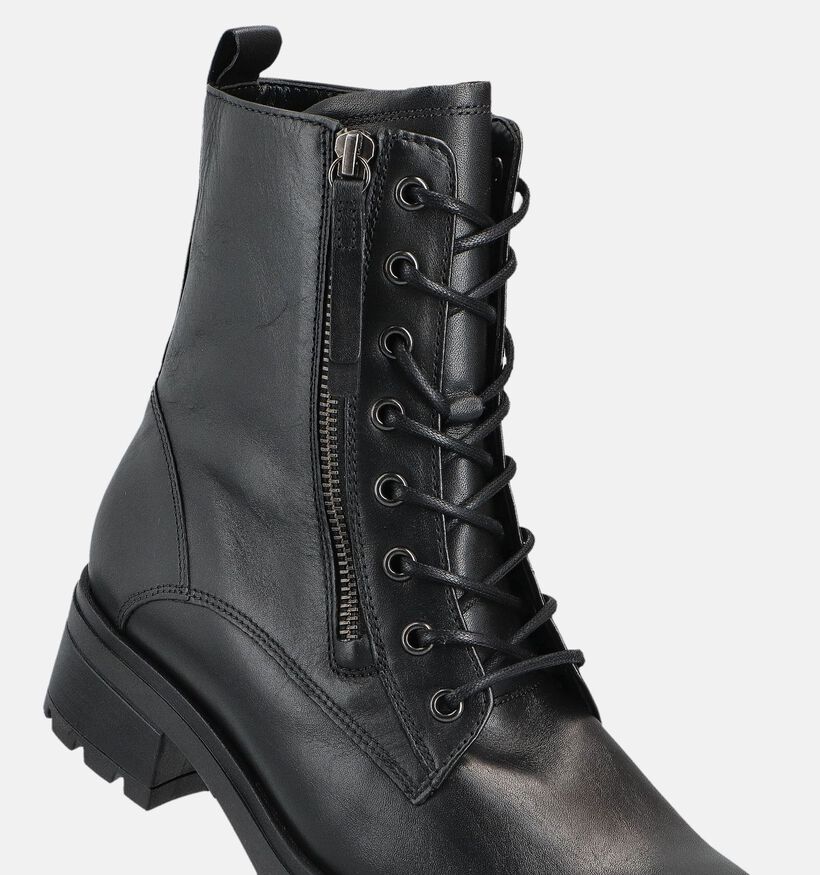 Gabor Boots à lacets en Noir pour femmes (363407) - pour semelles orthopédiques