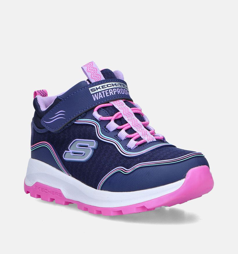 Skechers Storm Blazer Baskets en Bleu pour filles (345257)