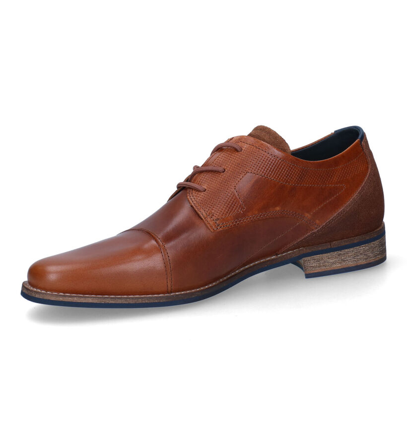 Bullboxer Chaussures classiques en Bleu foncé pour hommes (319438) - pour semelles orthopédiques