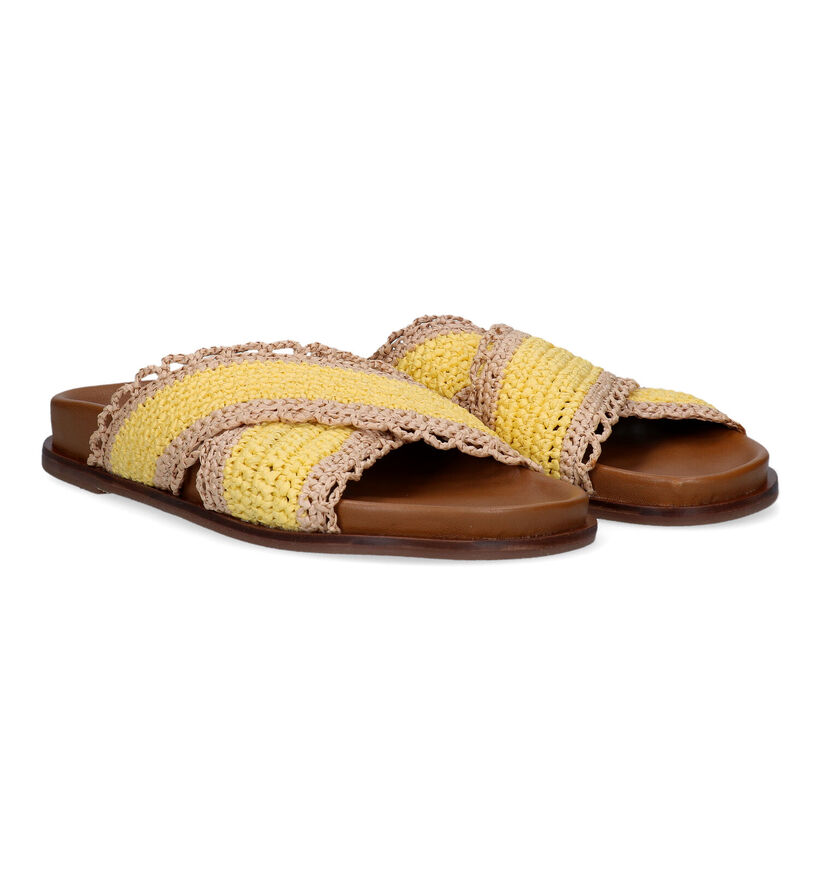 Inuovo Nu-pieds en Fuchsia pour femmes (325196)