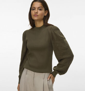 Vero Moda Pulls Vert