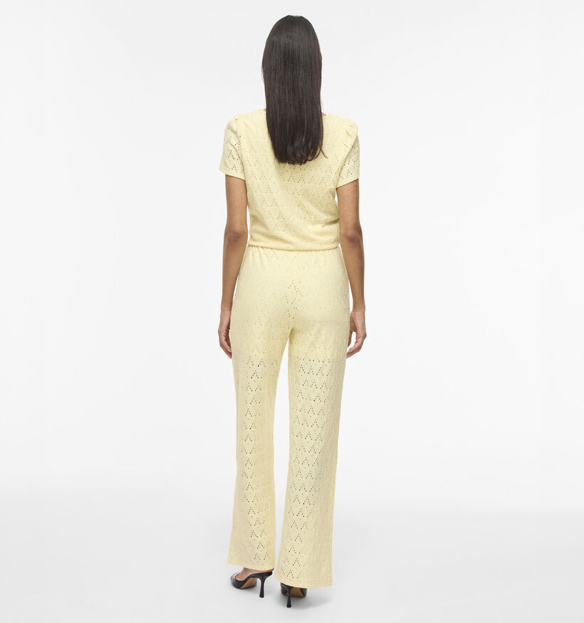 Vila Amalina Lichtgele Gehaakte Broek voor dames (369484)