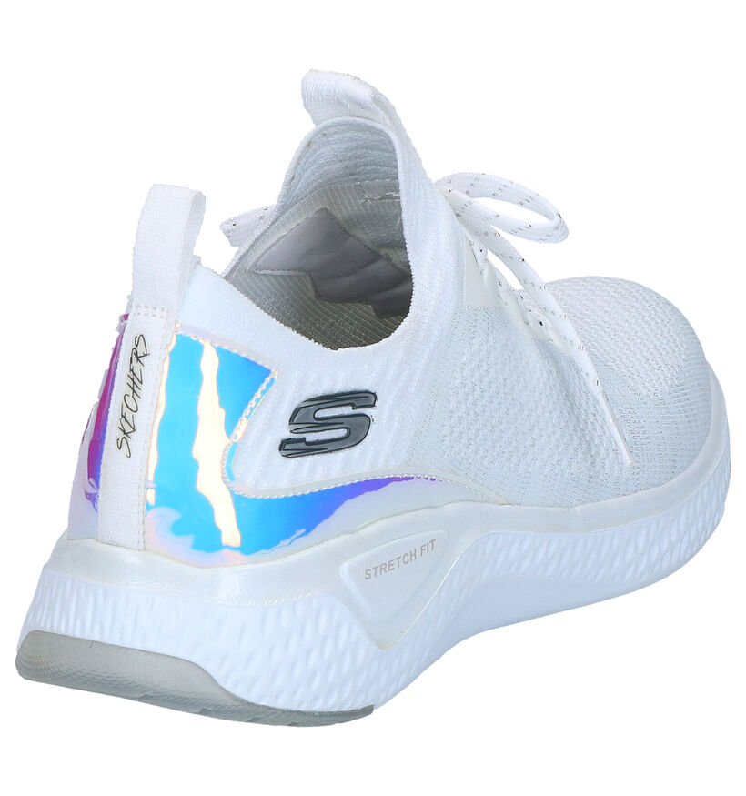 Skechers Solar Fuse Gravity Experience Baskets Slip-on en Noir en simili cuir (279342)