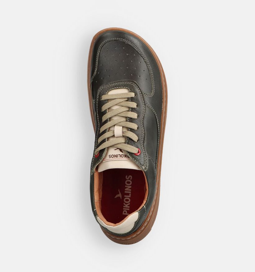 Pikolinos Aranjuez Chaussures plates en Vert pour hommes (373352) - pour semelles orthopédiques