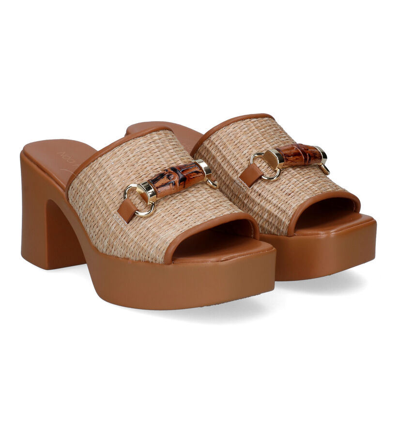 Noa Harmon Beige Muiltjes voor dames (309735)