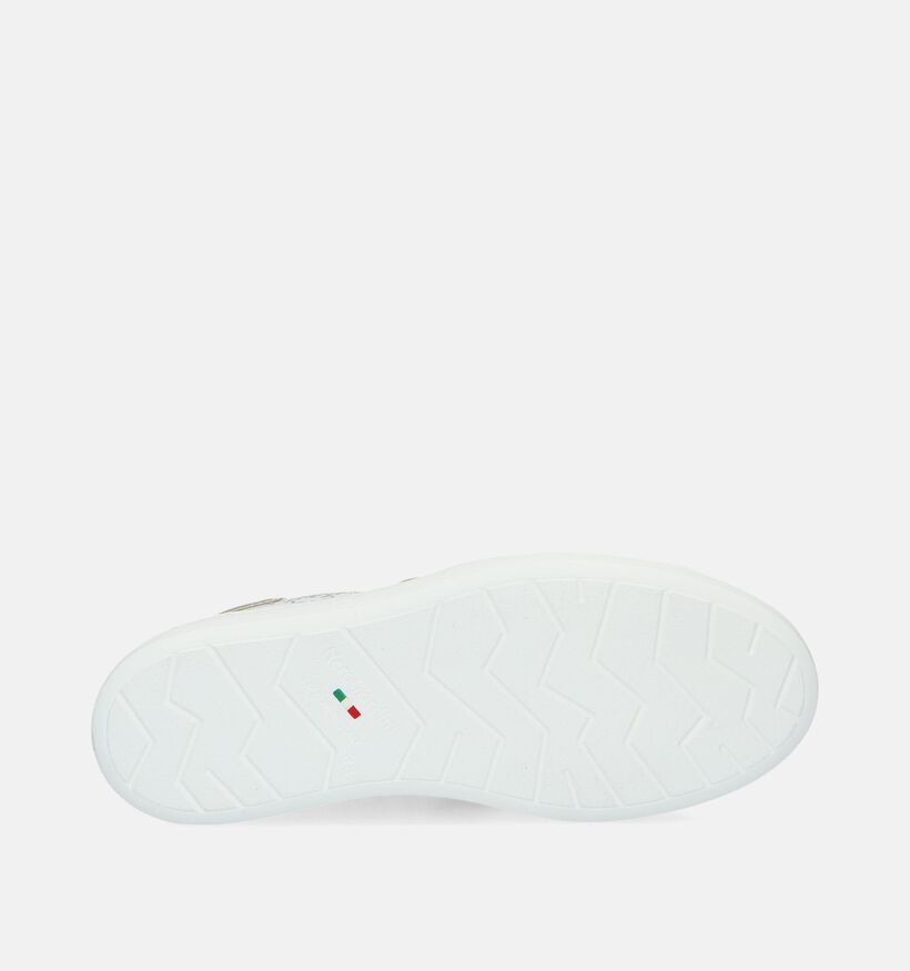 NeroGiardini Witte Sneakers voor dames (337180) - geschikt voor steunzolen