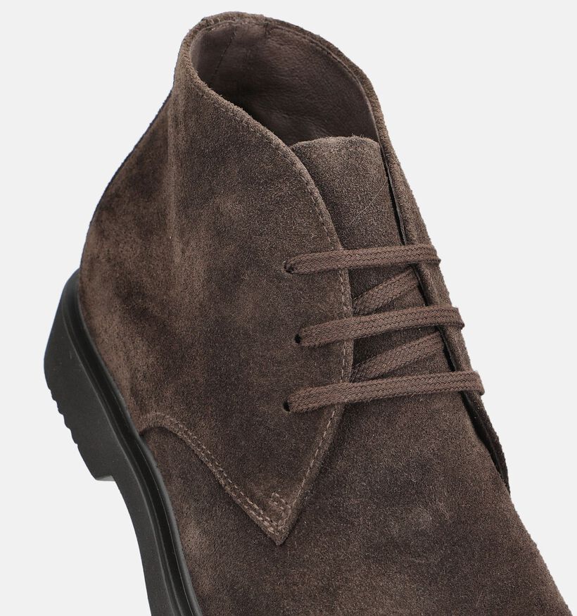 NeroGiardini Chaussures classiques en Brun fonc&eacute; pour hommes (382161)