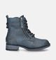 Mustang Bottines robustes en Bleu pour filles (345604)